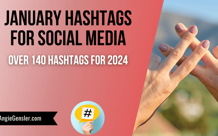 Hashtags de enero para redes sociales: más de 140 hashtags para 2024 ...