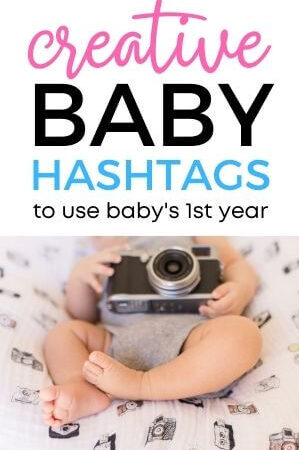 70 hashtags creativos para bebés que necesitas para el primer año del bebé
