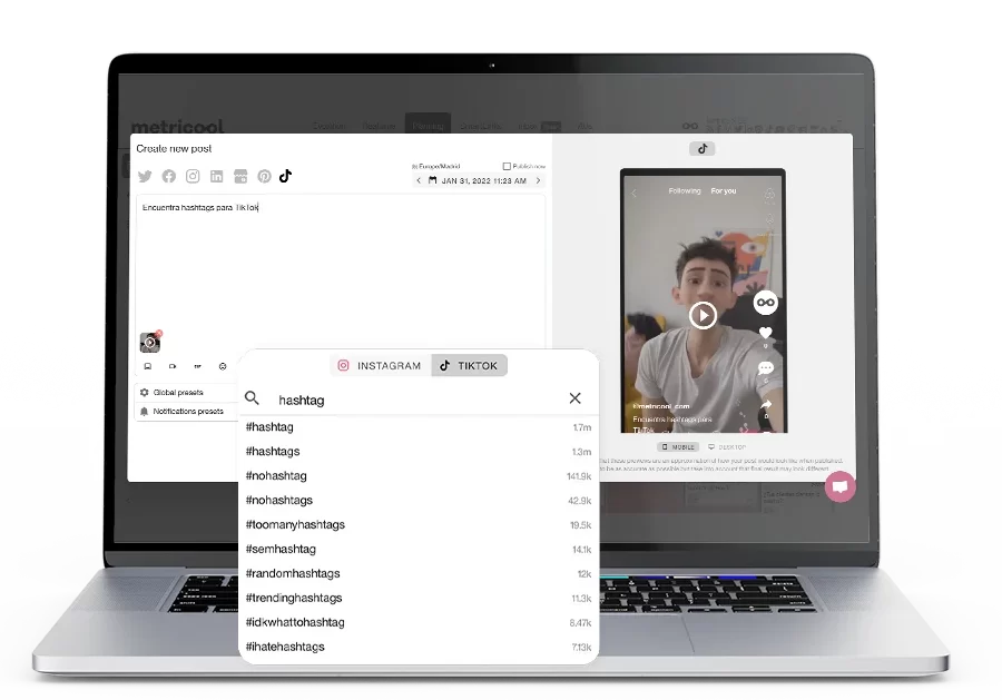 Los Hashtags más populares en TikTok