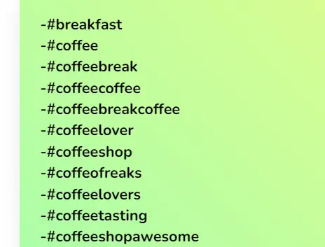 Generador de hashtags gratuito - Writecream