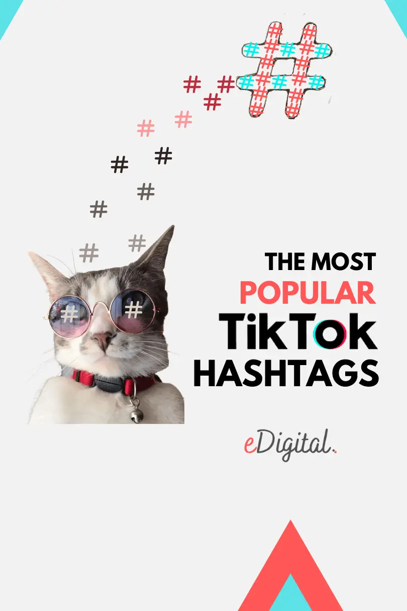 LISTA DE LOS 20 HASHTAGS DE TIKTOK MÁS POPULARES EN 2024 - Agencia eDigital
