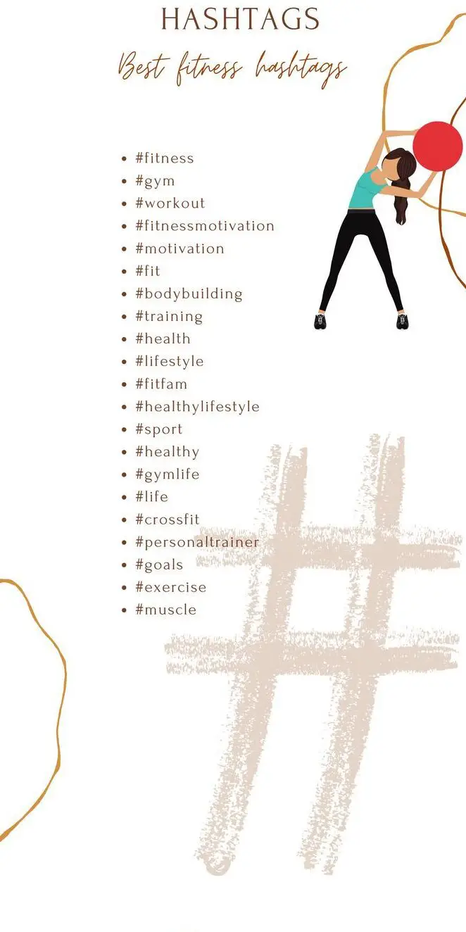 Hashtags de Instagram FITNESS para aumentar tus seguidores y crecer...