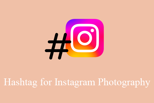 Hashtag para fotografía de Instagram: boda, retrato…