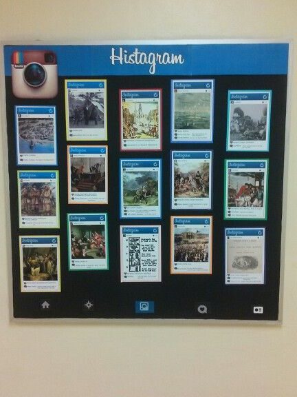 Histagramas: Instagram sobre eventos o artículos históricos |