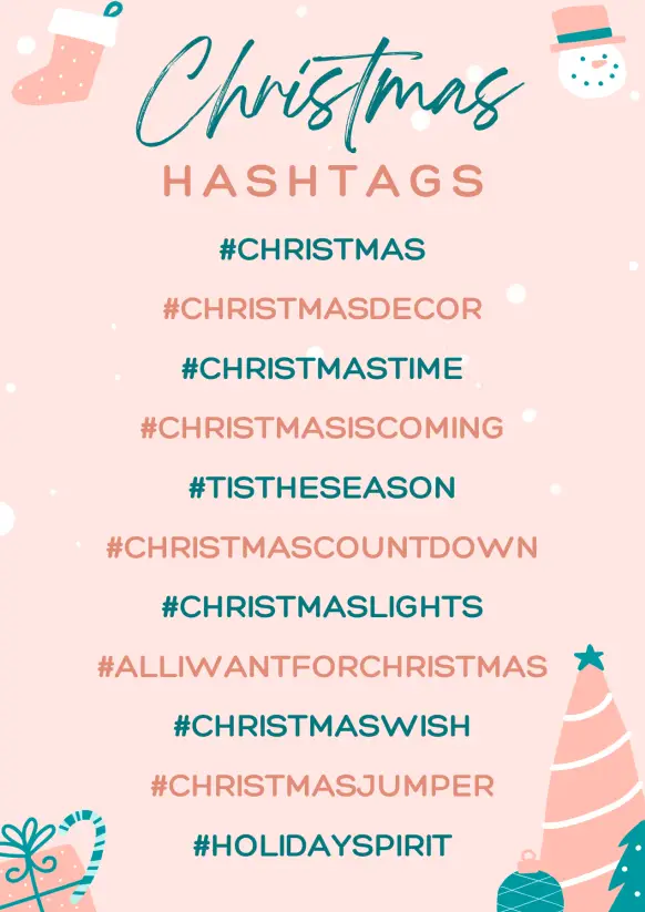 Más de 200 mejores hashtags navideños para 2024: nutre tu brillo