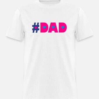 Vector de stock (libre de regalías) sobre Hashtag Dad Color de dibujos animados divertidos ...