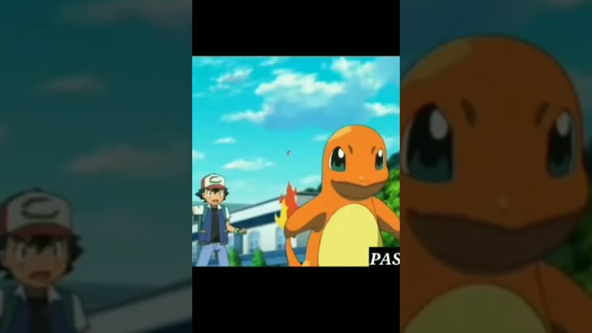 Estado de actitud de Ash Charizard #shorts #bondevolution #pokemon#amv...