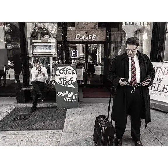 Teléfonos móviles-5ta Avenida, Nueva York, 2016 Hashtags para In… |
