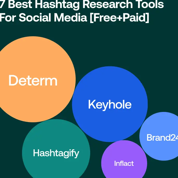 Las 7 mejores herramientas de investigación de hashtags para redes sociales - Determ